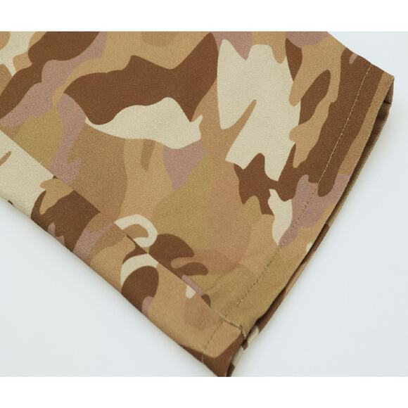 LifeShe Camo Cargo Pants for Women Army Camouflage Mid Rise Wide Straight Leg - Picture 5 of 5